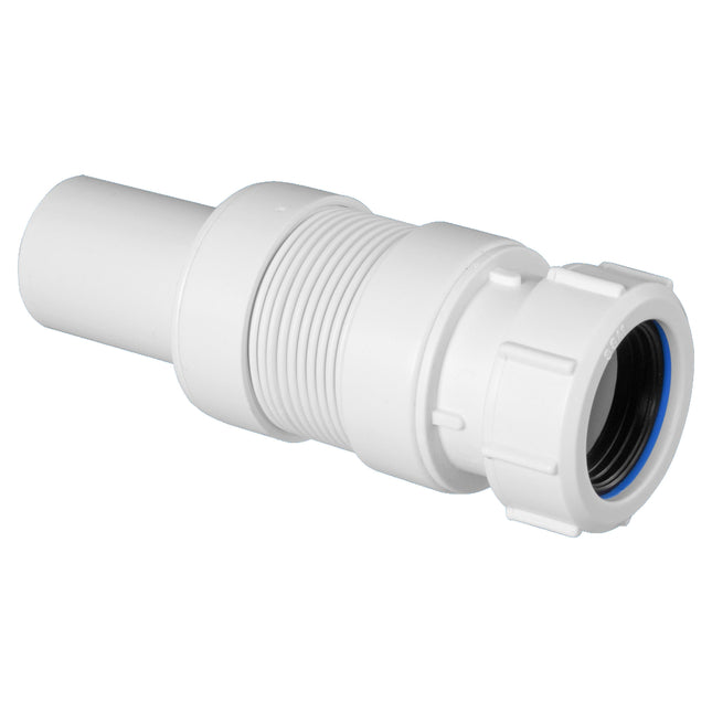 McAlpine MINIFLEX-4 1¼" universal compression connection x 1¼ " plain spigot Short Miniflex Flexible Connectors