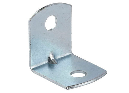 JCP Fixings Angle Brackets Bright Zinc Plated - 20 x 20mm (Box of 100)
