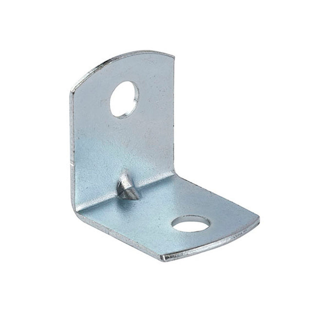 JCP Fixings Angle Brackets Bright Zinc Plated - 20 x 20mm (Box of 100)