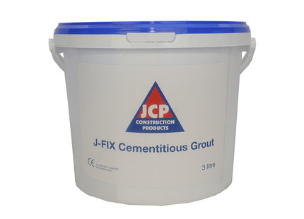 JCP Fixings Crack Stitching Cementitious Grout - 3 Litre Tub - FJCSGROUT