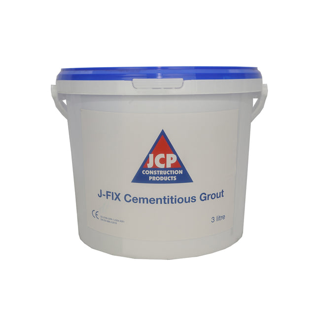 JCP Fixings Crack Stitching Cementitious Grout - 3 Litre Tub - FJCSGROUT