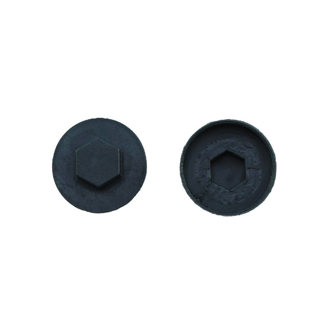 JCP Fixings Anthracite (Ral7016) Coloured Cover Caps - 19mm (Box of 1000)