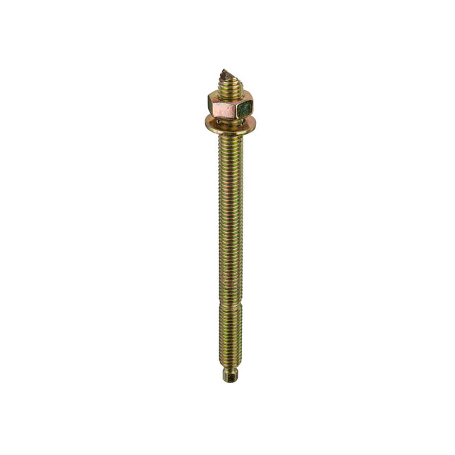 JCP Fixings J-Fix Studs Grade 8.8 Threaded Stud ZYP - M12 x 160 (Box of 10)