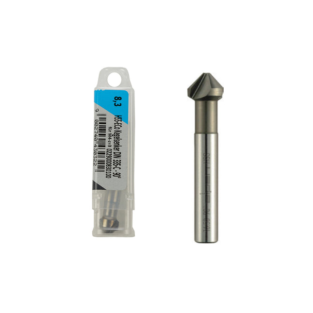 JCP Fixings High Speed Steel Countersink Drill Bit 10.4mm (M5) - FJHSSCS1004 - Perfect for Woodworking