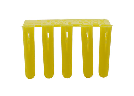 JCP Fixings Jcp Standard Plastic Plugs Yellow - 5.0 x 22mm (Box of 1000)