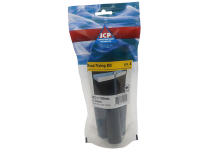JCP Fixings Road Fixing Kit - 4 x M12 x 125mm Ankernuts, M12 x 160mm Set Bolt & Washer
