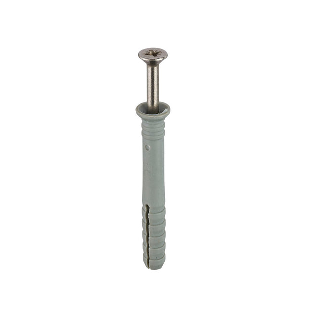 JCP Fixings A2-304 Stainless Steel Hammer Screws - 6 x 60mm (Box of 100)