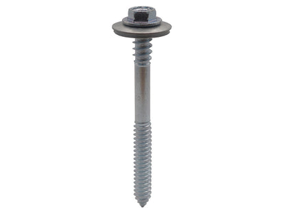 JCP Fixings Woodfix High Thread Self-Drilling Screws For Timber Bright Zinc Plated - 6.3 x 100mm (Box of 100)