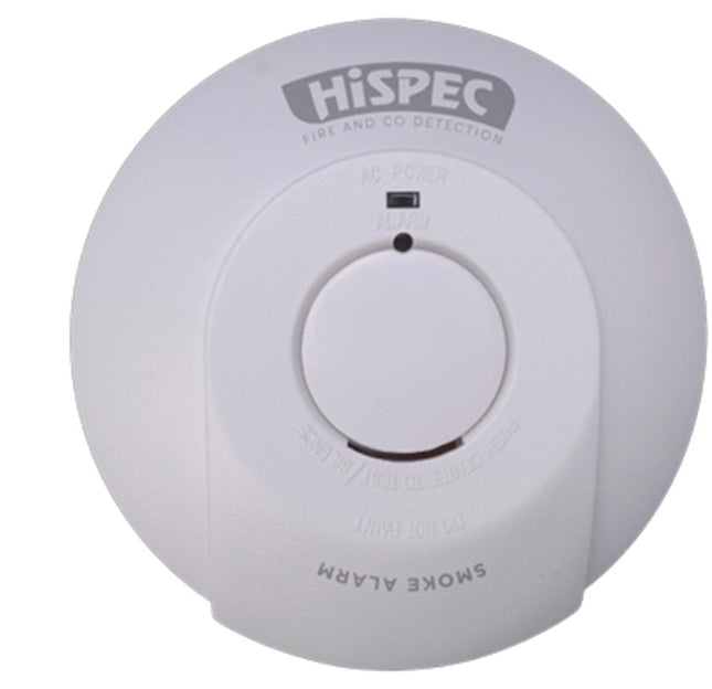 Hi-Spec Hssa/Pe/Ff10 Fast Fix Interconnectable Mains Smoke Detector 10 Year Battery