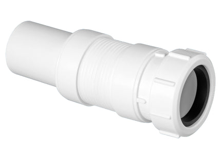 McAlpine MINIFLEX-5 1½" universal compression connection x 1½" plain spigot Short Miniflex Flexible Connectors