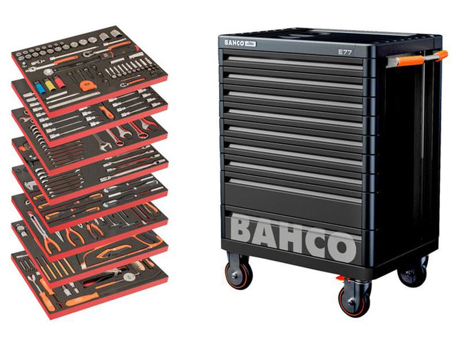 Bahco Auto Tool Trolley 357 Piece Tool Kit - AUTO
