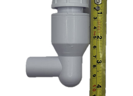 McAlpine R29-NRV 90° Elbow with integral Non-Return Valve Plain Tail Inlet x 19/23mm Universal Outlet