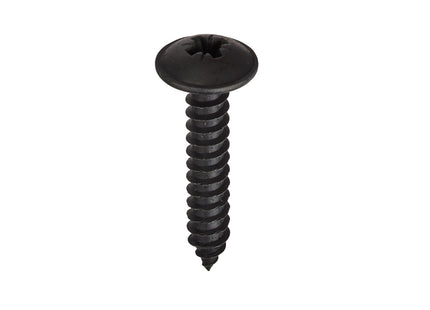 Unifix Self-Tapping Screws Pozi Flange Head AB BS 4174 Black - 6G x 1" (3.5 x 25Mm) (Box of 1000)