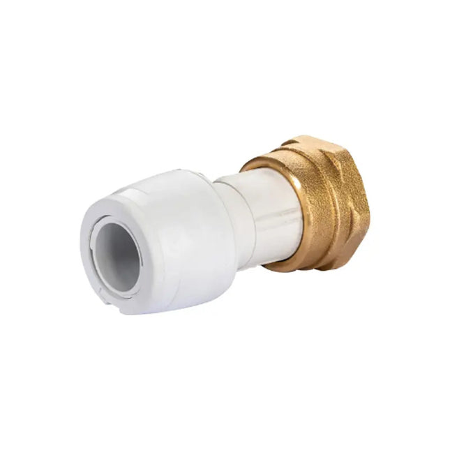Hep20 KL PB Straight Tap Connector 15mm x 1/2" - KL25A-15 for Plumbing