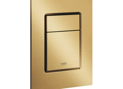 Grohe Skate Cosmo Small Flush Plate - Brushed Cool Sunrise - 37535GN0