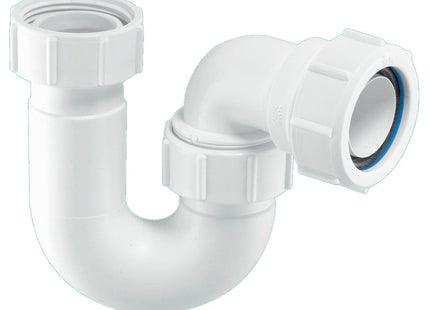 McAlpine BT4 50mm Water Seal Tubular Swivel 'P' Trap with 1¼" Multifit Outlet
