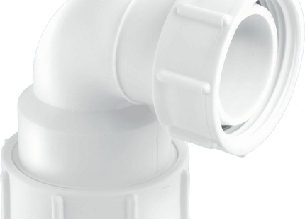 McAlpine T5M-A 1½" 95° Multifit Bend x BSP coupling nut