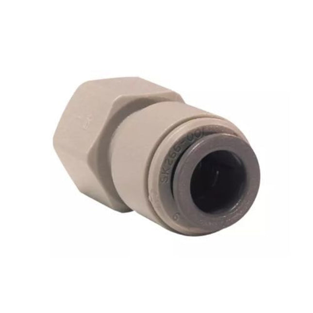 John Guest Speedfit Female Adaptor 3/8" Tube OD X 1/4" FFL Thread PI4512F4S