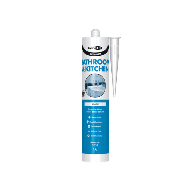 Bond-It Bath & Kitchen Sealant. White Size. Eu3. (Box of 25)