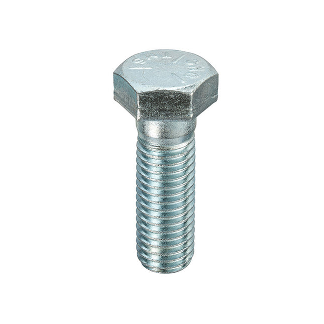 Unifix Sae Grade 5 UNC Hexagon Bolts ANSI B18.2.1/Bs 1768 Bright Zinc Plated - 1/2-13 UNC x 4 (Box of 50)