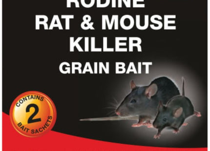 Rentokil Rodine Rat & Mouse Killer Grain Bait 2 Sachets