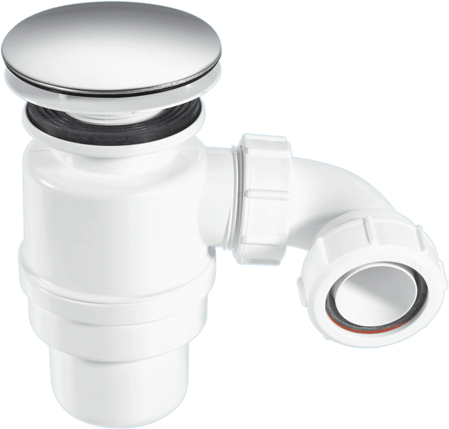 McAlpine STW12-M 80mm Water Seal Resealing Shower Trap with Multifit Outlet