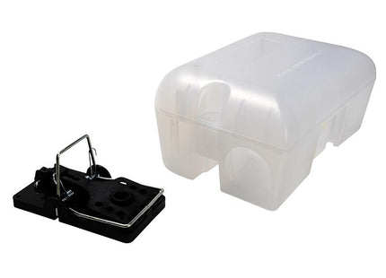 Rentokil Enclosed Rat Trap Lockable Box (Pack of 2)