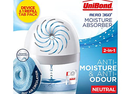 Unibond Aero 360 Moisture Absorber Device (Pack of 6)