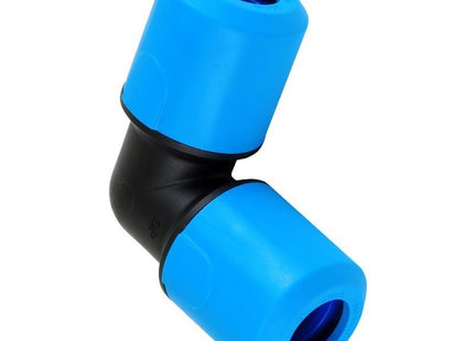 John Guest Speedfit Blue MDPE Elbow 25mm UG302B (Pack of 2)