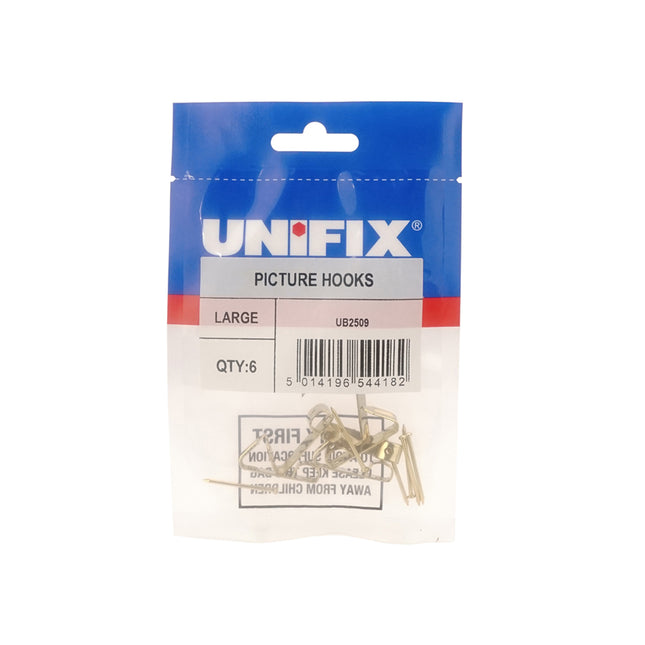 Unifix Picture Hooks Large (Box of 30)