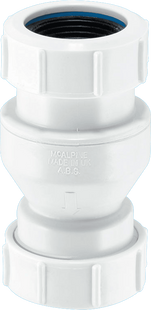 McAlpine In Line Vertical Non Return Valve with Inlet & Outlet Connection for 19/23mm Pipe   CONVALVE-125