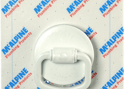McAlpine CARD-9 White Handle Sink Or Bath Plug - WP2H