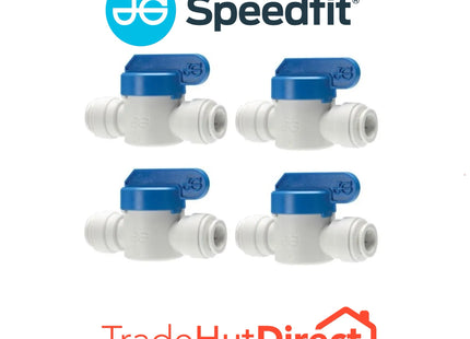 John Guest Speedfit 12mm Shut Off Valve - PPMSV041212W (Pack of 4)