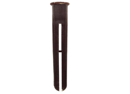 JCP Fixings Jcp Bulk Loose Plastic Plugs Brown - 7.0 x 37mm (Box of 5000)