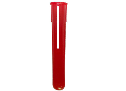 JCP Fixings Jcp Bulk Loose Plastic Plugs Red - 6.0 x 37mm (Box of 10000)