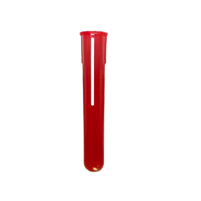 JCP Fixings Jcp Bulk Loose Plastic Plugs Red - 6.0 x 37mm (Box of 10000)