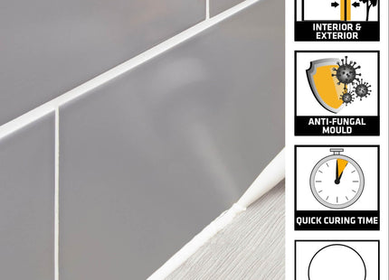 Everbuild General Purpose Silicone Clear 280Ml