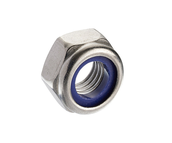 Unifix A4-316 Stainless Steel Nylon Insert Nuts T Type DIN 985 - M10 x 1.50 (Box of 200)