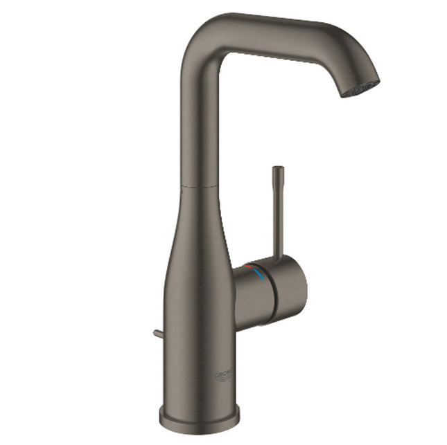 Grohe Mono Large Swivel Basin Mixer Tap, Brushed Hard - 24174AL1 - Perfect for Modern Bathrooms