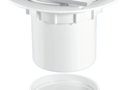 McAlpine TSG2T6WH 75mm Water Seal Gully with Vertical Outlet for Tiled or Stone Floors