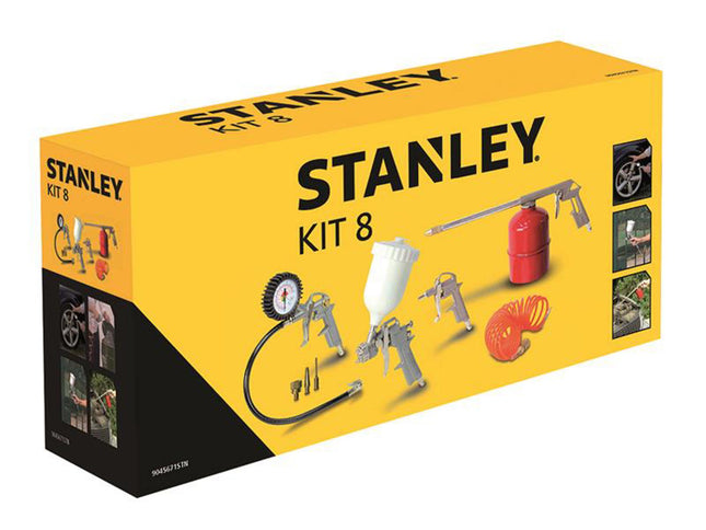 Stanley Air Compressors Air Tool Kit, 8 Piece