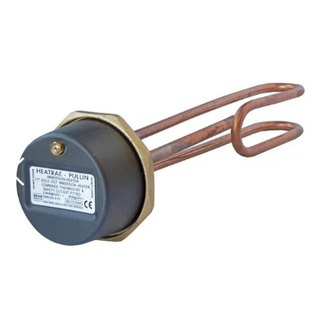Heatrae Sadia Gold Dot Immersion Heater 11 Inch 3kW Copper 95110302R