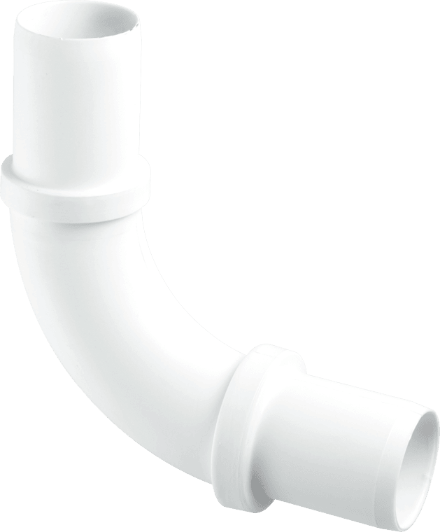 McAlpine T4A 1½" Pushfit 90° Overflow Bend