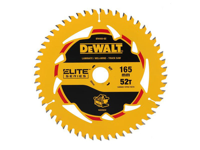 Dewalt Power Tools Dt4102 Laminate/Melamine Blade 165 X 20Mm X 54T