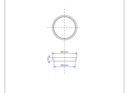 McAlpine S13 1¼" Compression Ring for Imperial Copper