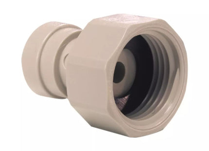 John Guest 15mm Pipe to 1/4 Inch Pushfit Fridge Water Filter Pipe Adapter