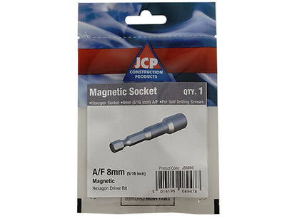 JCP Fixings Metalfix Magnetic Socket - 5/16" (Box of 5)