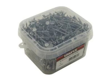 Unifix Aluminium Clout Nails 2Kg Tub - 30mm x 2.65mm (Box of 2)