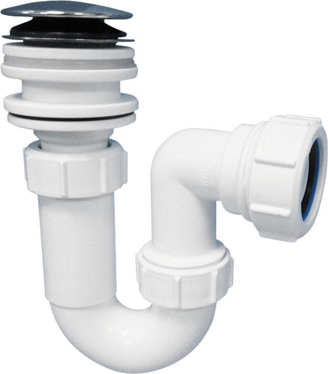 McAlpine BK2 All in One Fast Fix Basin Clicker Waste & Tubular Trap
