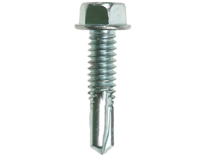 JCP Fixings General Purpose Metalfix Self-Drilling Screws DIN 7504K Bright Zinc Plated - 4.2 x 19mm (Box of 200)